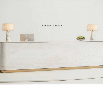 Modern Reception Desk-ID:647161966