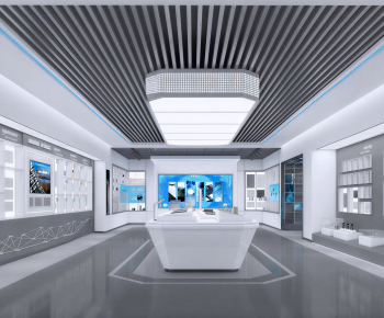 Modern Exhibition Hall-ID:953735116