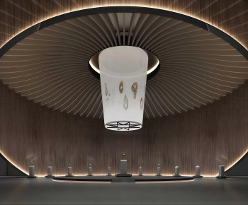 Modern Exhibition Hall-ID:975013029