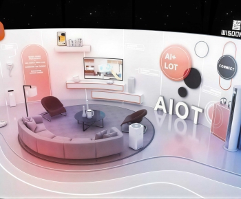 Modern Exhibition Hall-ID:164755116