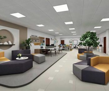 Modern Office Rest Area-ID:495753059