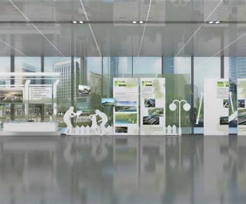 Modern Exhibition Hall-ID:710488088