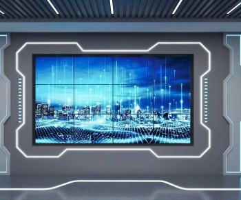 Modern Exhibition Hall-ID:656277893