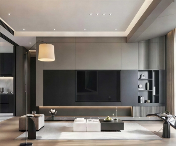 Modern A Living Room-ID:343081953