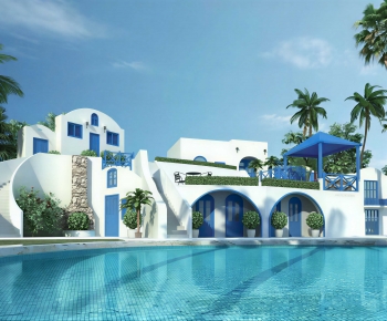 Mediterranean Style Detached Villa-ID:483035099