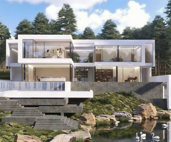 Modern Detached Villa-ID:460942983