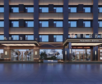 Modern Facade Element-ID:248064992