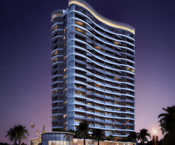 Modern Appearance Of Commercial Building-ID:182787905