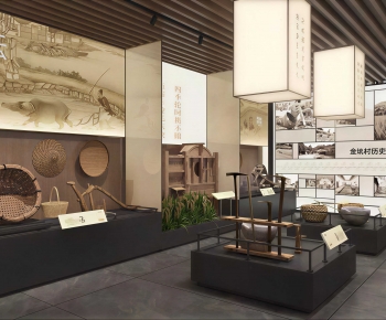 New Chinese Style Exhibition Hall-ID:304308896