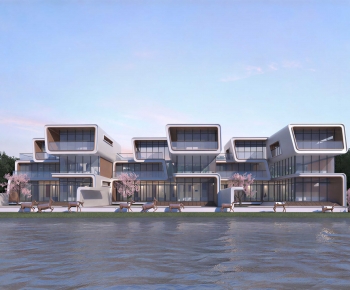 Modern Appearance Of Commercial Building-ID:318170075