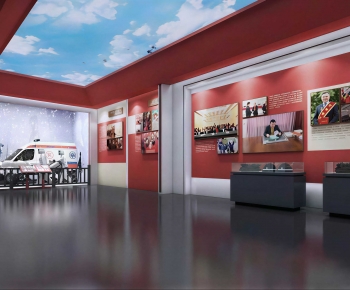 Modern Exhibition Hall-ID:223198899