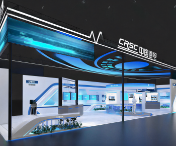 Modern Exhibition Hall-ID:393529891