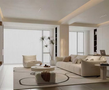 Modern A Living Room-ID:334829091