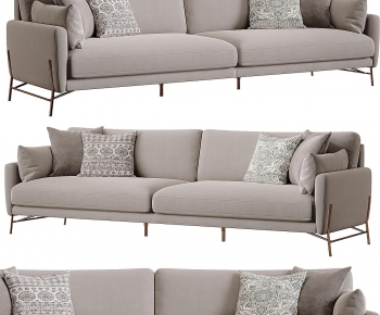 Modern Three-seat Sofa-ID:356148001
