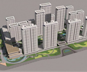 Modern Residential Building-ID:725410068