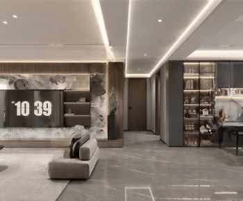 Modern A Living Room-ID:337990052