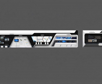 Modern Exhibition Hall-ID:473896988