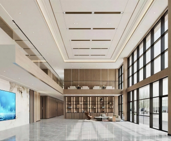 Modern Office Reception Desk-ID:317090997