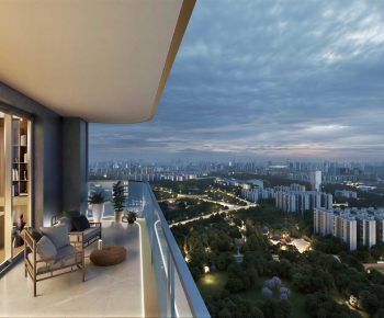 Modern Architectural Bird's-eye View Planning-ID:480988032