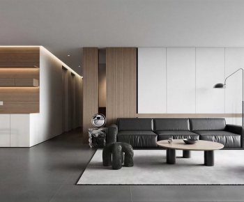 Modern A Living Room-ID:249199952