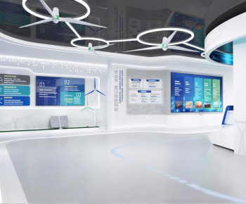 Modern Exhibition Hall-ID:810520632