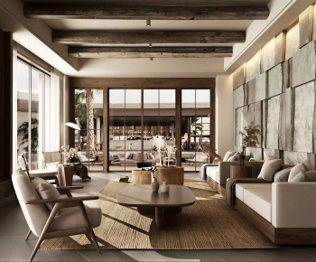 Modern A Living Room-ID:510658987