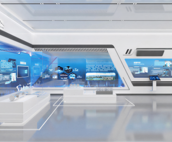 Modern Exhibition Hall-ID:440589905