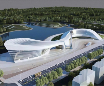 Modern Architectural Bird's-eye View Planning-ID:659696106