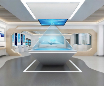 Modern Exhibition Hall-ID:821540129