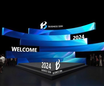 Modern Exhibition Hall-ID:209331048