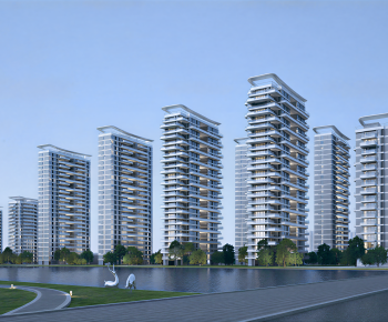 Modern Residential Building-ID:478029322