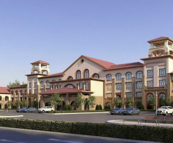 Modern Appearance Of Commercial Building-ID:338759449