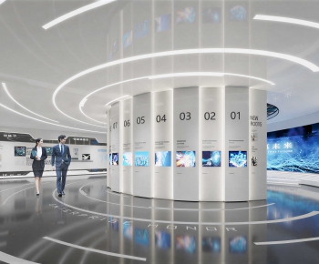 Modern Exhibition Hall-ID:805130003