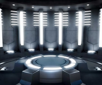 Modern Exhibition Hall-ID:524410016