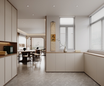 New Chinese Style Hallway-ID:101320766