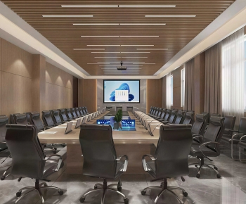Modern Meeting Room-ID:498931889