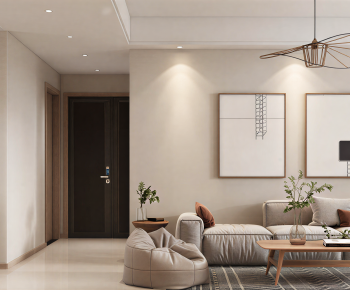 Modern A Living Room-ID:254225021