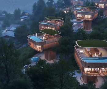 Modern Appearance Of Commercial Building-ID:838669065