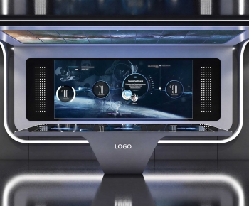 Modern Exhibition Hall-ID:254375934