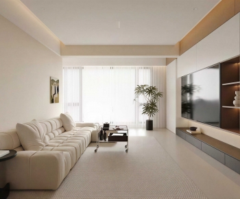Modern A Living Room-ID:763631111