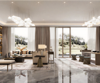 Modern A Living Room-ID:855849035