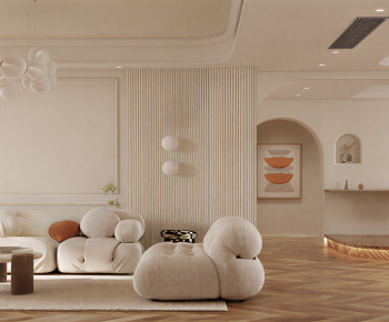 Modern A Living Room-ID:592890024