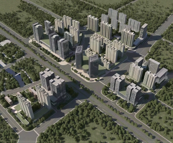 Modern Architectural Bird's-eye View Planning-ID:787154918