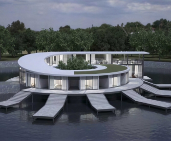 Modern Appearance Of Commercial Building-ID:934753897