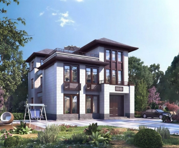 New Chinese Style Detached Villa-ID:372014051