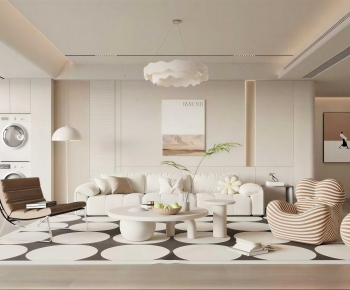 Modern A Living Room-ID:917660954