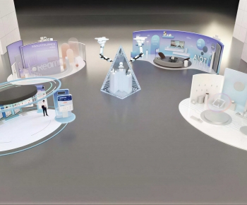 Modern Exhibition Hall-ID:485272881