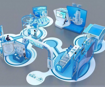 Modern Exhibition Hall-ID:890050894