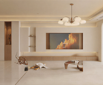 Modern A Living Room-ID:683875081