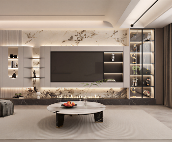 Modern A Living Room-ID:267623901